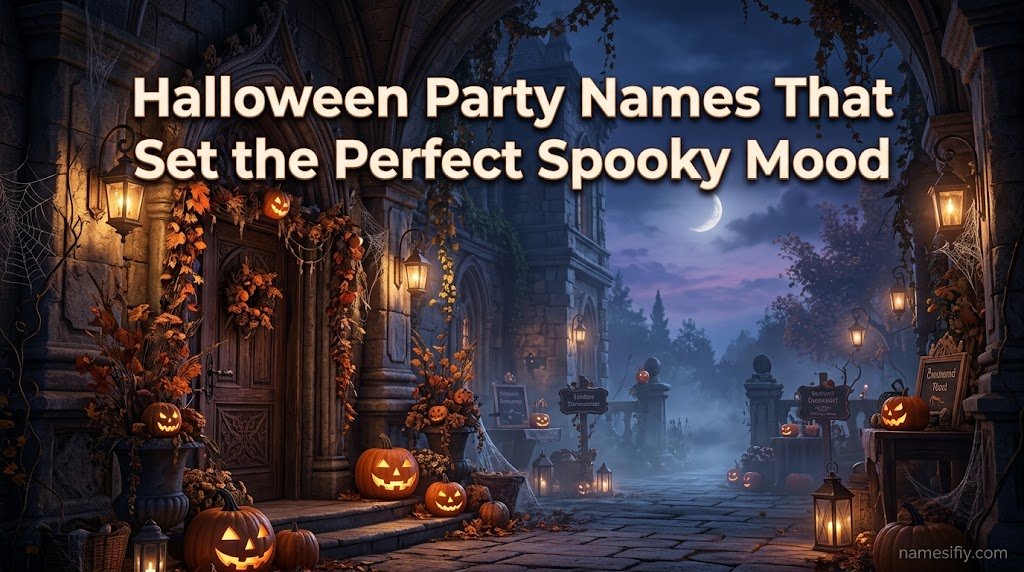 Halloween Party Names