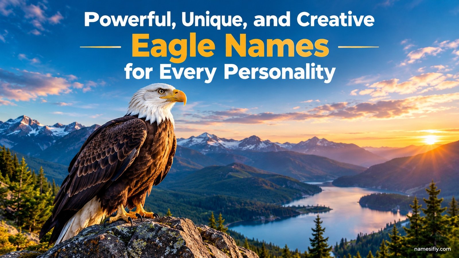 Powerful, Unique, and Creative Eagle Names