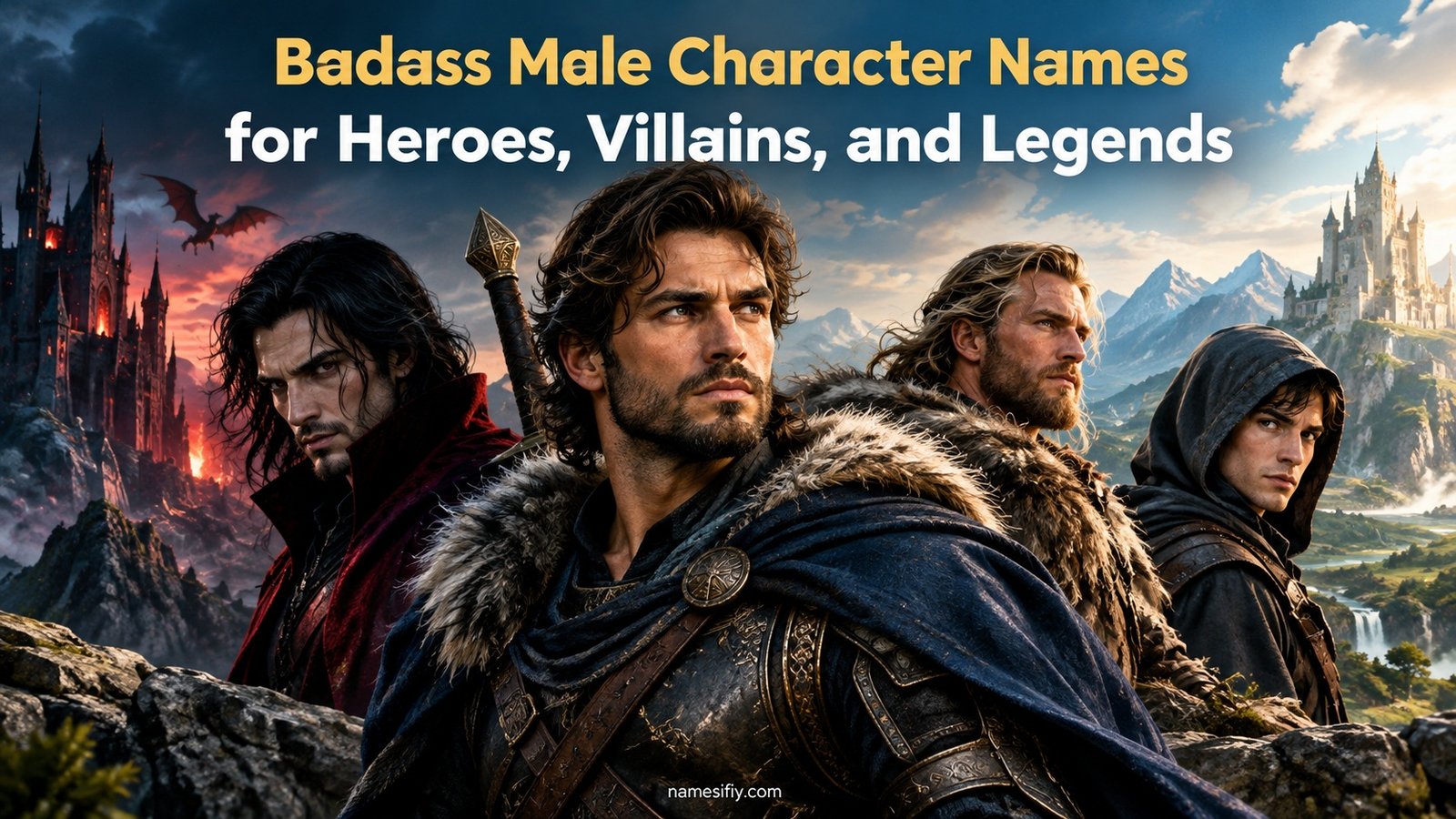Badass Male Character Names
