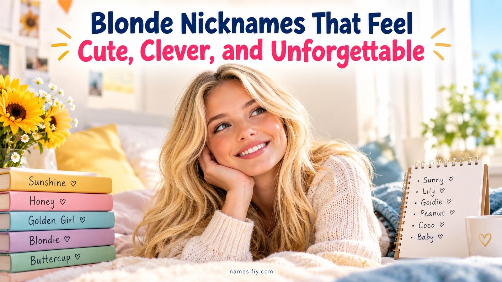 Blonde Nicknames That Feel Cute,