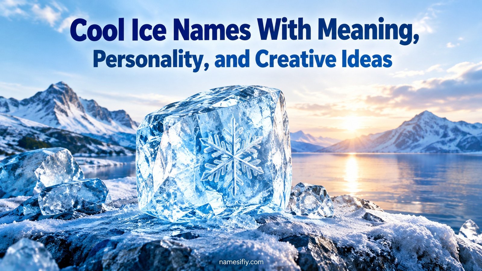Cool Ice Names With Meaning