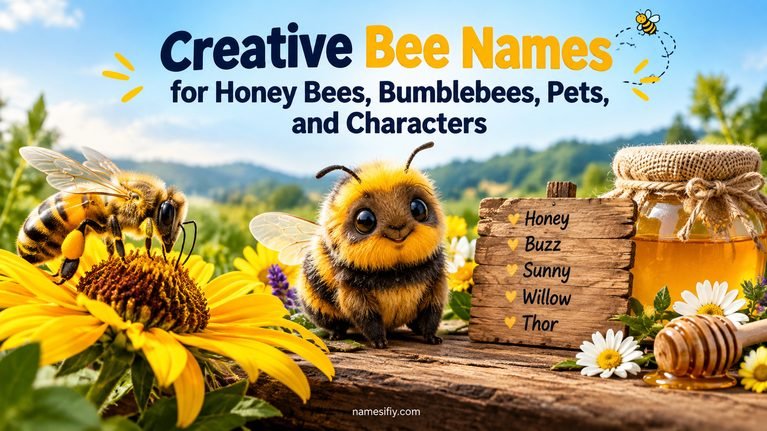 Creative Bee Names