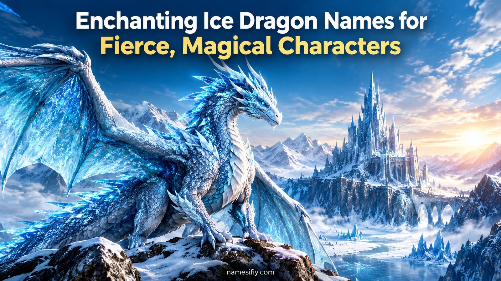 Enchanting Ice Dragon Names