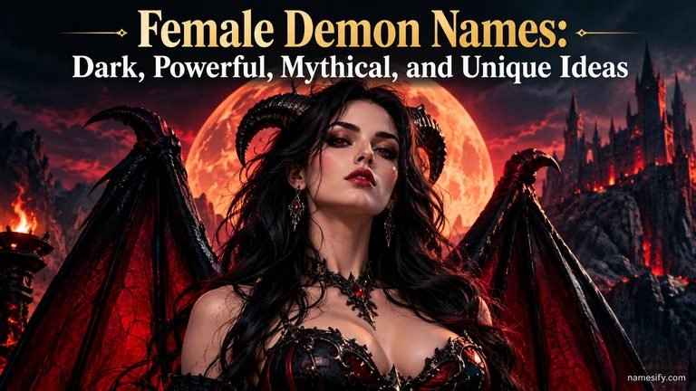 Female Demon Names