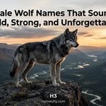 Male Wolf Names