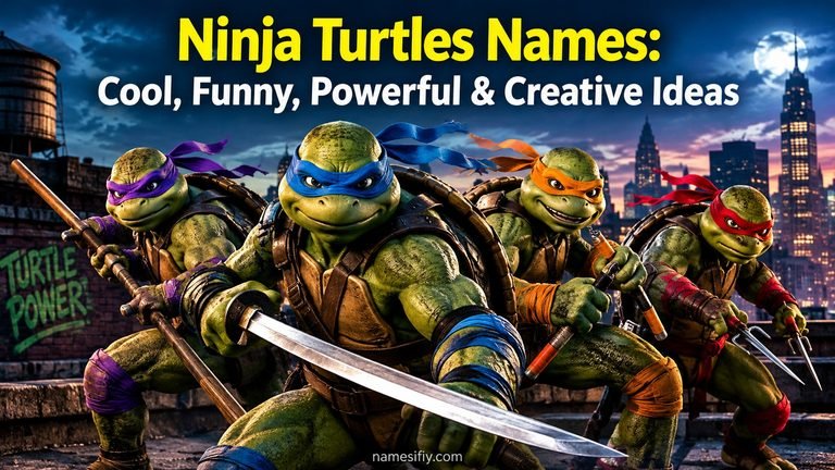 Ninja Turtles Names