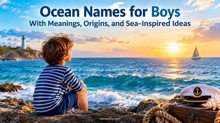 Ocean Names for Boys With Meaning,