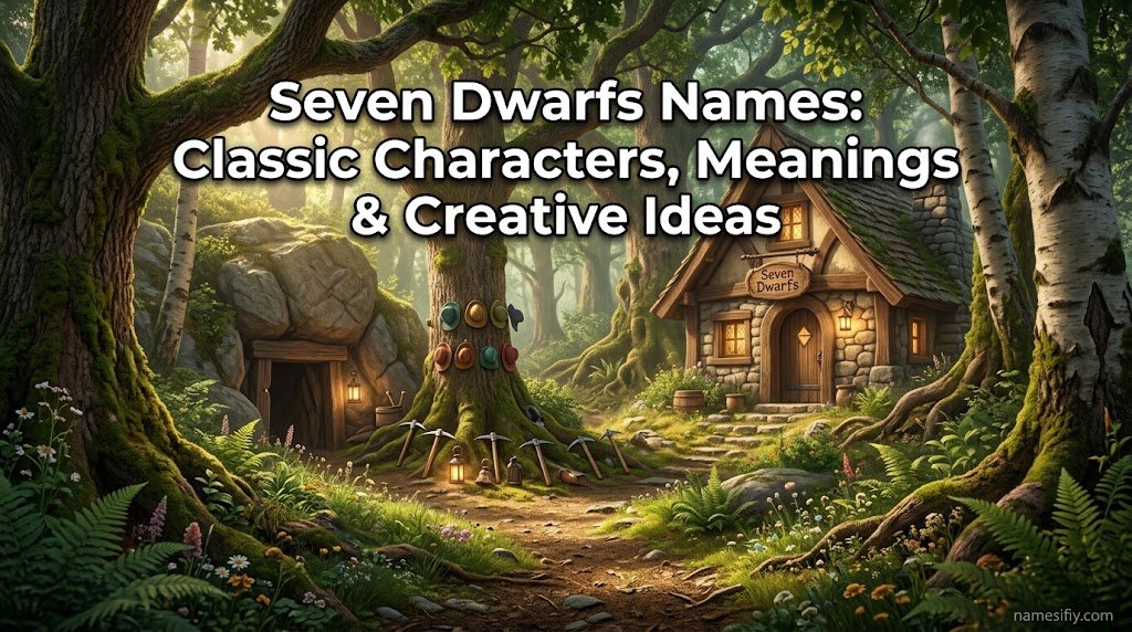 Seven Dwarfs Names