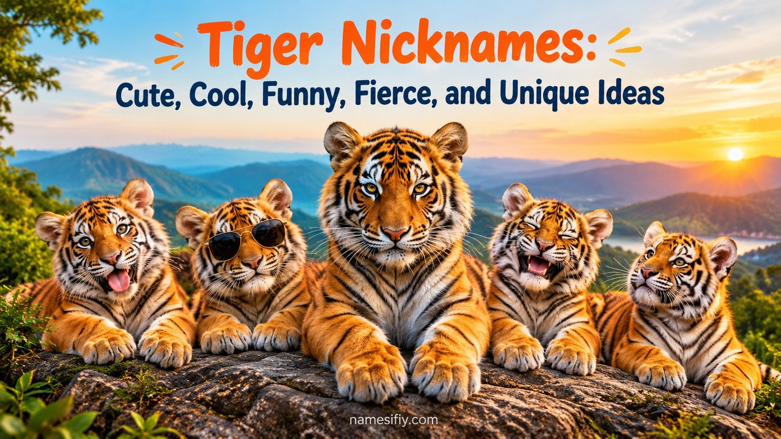 Tiger Nicknames