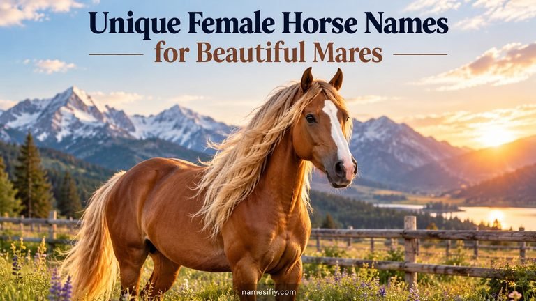 Unique Female Horse Names