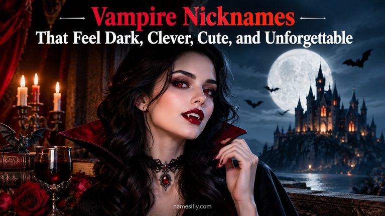 Vampire Nicknames